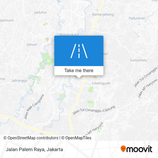 Jalan Palem Raya map