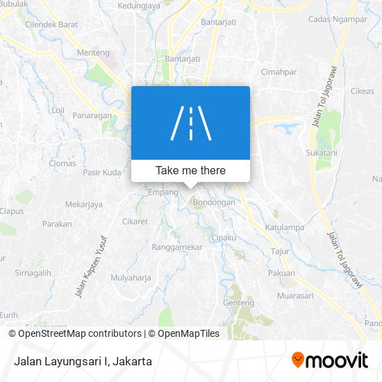 Jalan Layungsari I map