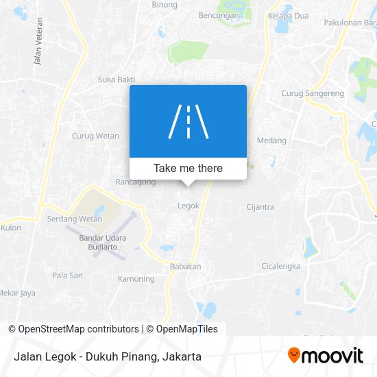 Jalan Legok - Dukuh Pinang map