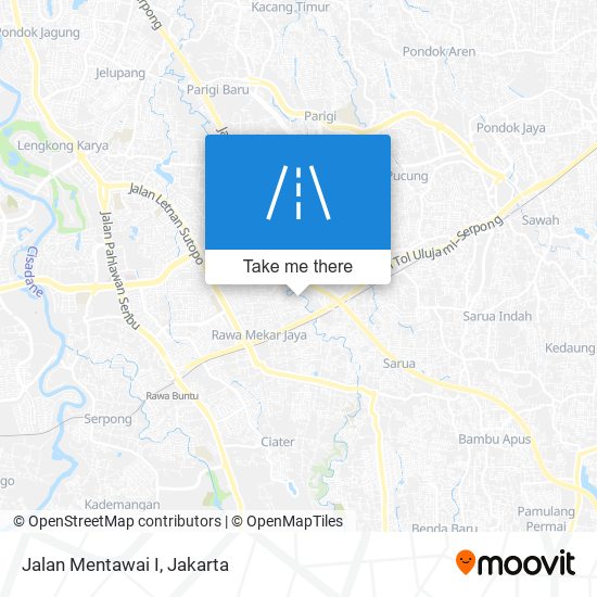 Jalan Mentawai I map