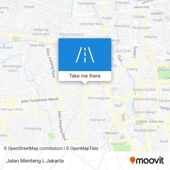 Jalan Menteng I map