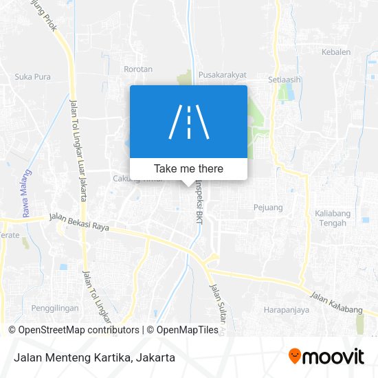 Jalan Menteng Kartika map