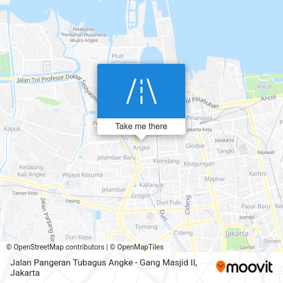 Jalan Pangeran Tubagus Angke - Gang Masjid II map