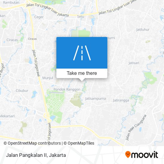 Jalan Pangkalan II map