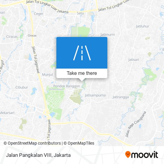 Jalan Pangkalan VIII map