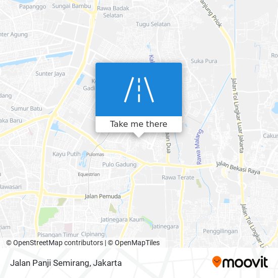 Jalan Panji Semirang map