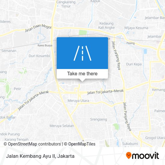 Jalan Kembang Ayu II map