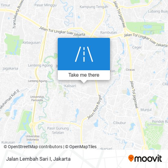 Jalan Lembah Sari I map