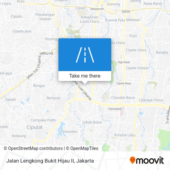 Jalan Lengkong Bukit Hijau II map