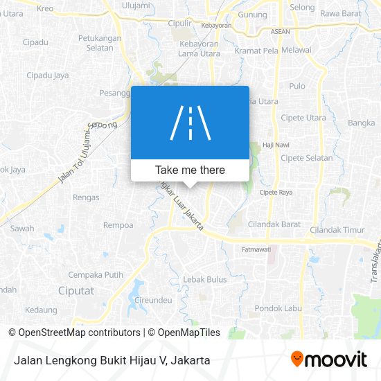 Jalan Lengkong Bukit Hijau V map