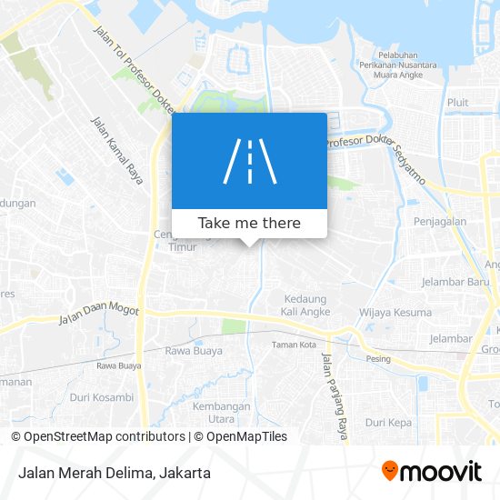 Jalan Merah Delima map