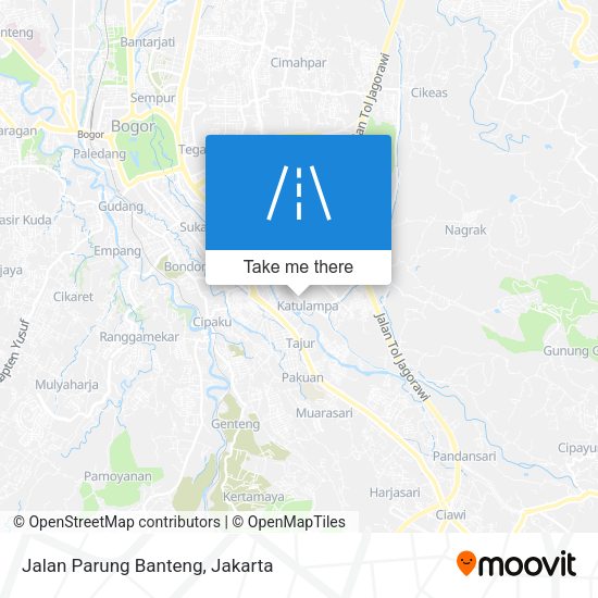 Jalan Parung Banteng map