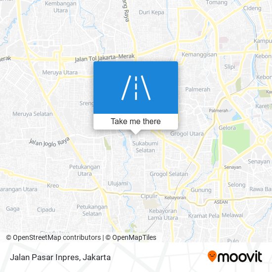 Jalan Pasar Inpres map