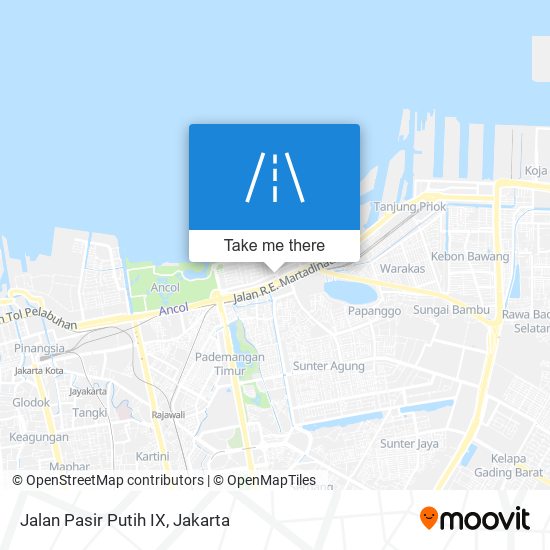 Jalan Pasir Putih IX map