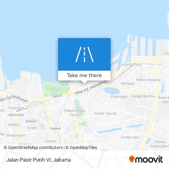 Jalan Pasir Putih VI map