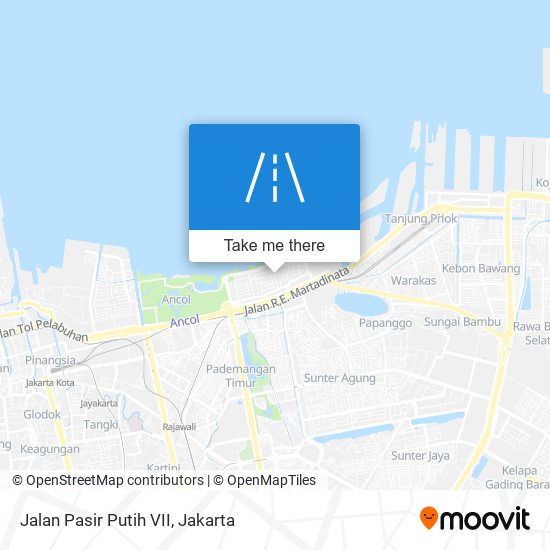 Jalan Pasir Putih VII map