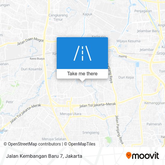 Jalan Kembangan Baru 7 map