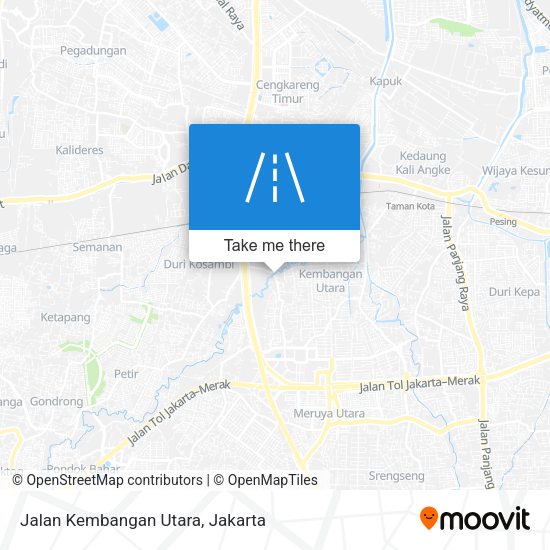Jalan Kembangan Utara map