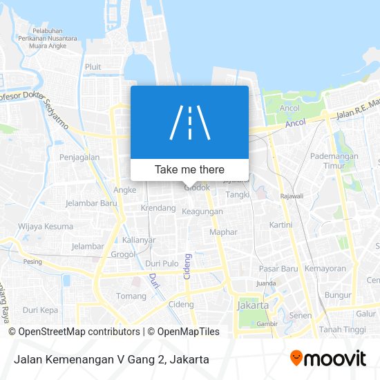 Jalan Kemenangan V Gang 2 map