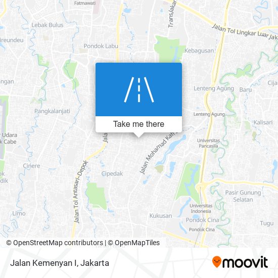 Jalan Kemenyan I map