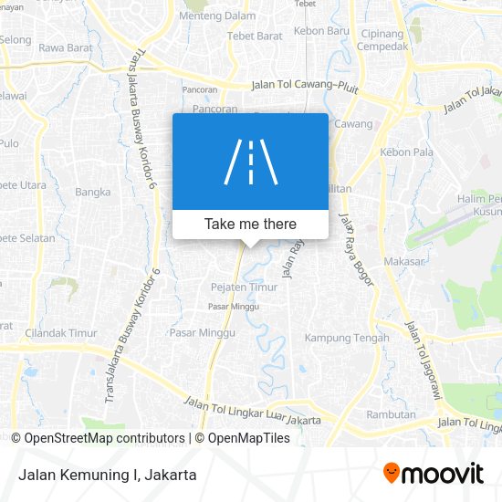 Jalan Kemuning I map