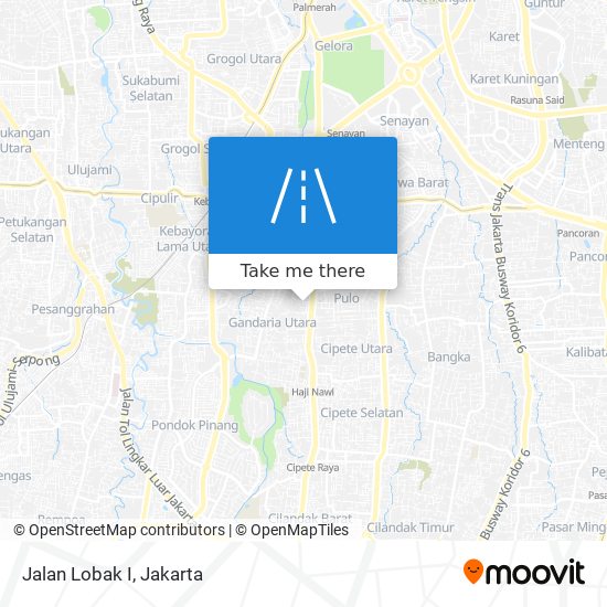 Jalan Lobak I map