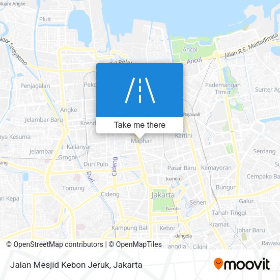 Jalan Mesjid Kebon Jeruk map