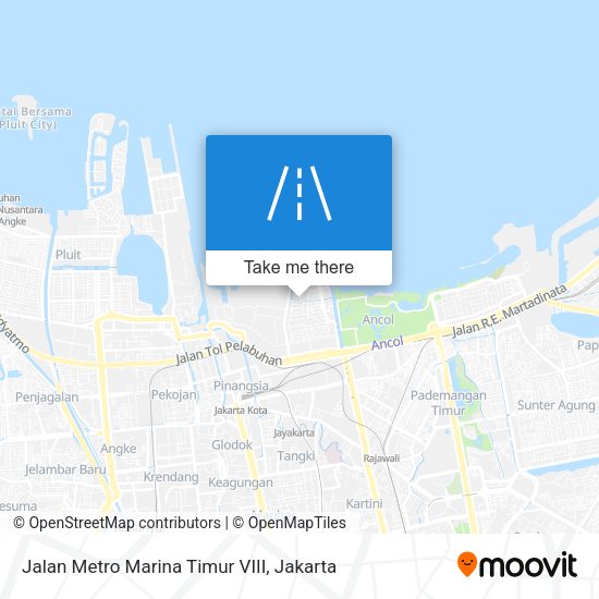 Jalan Metro Marina Timur VIII map