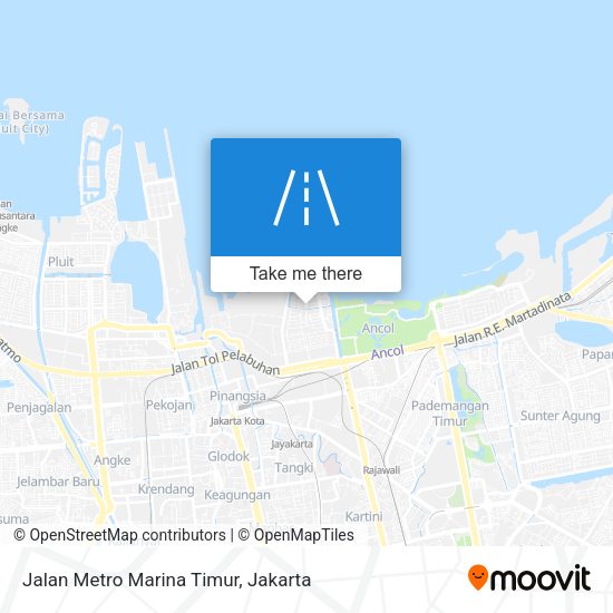 Jalan Metro Marina Timur map
