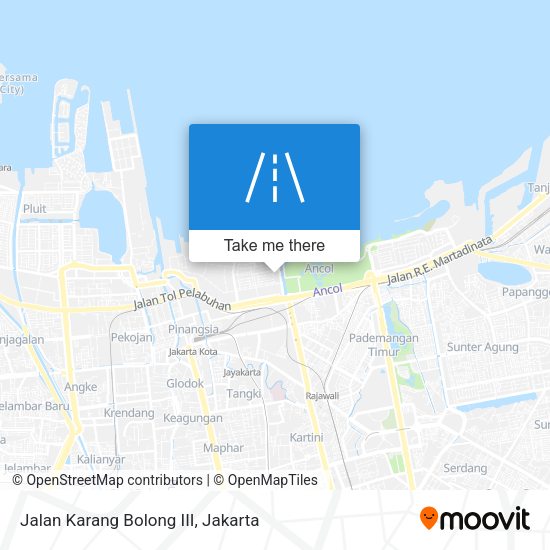 Jalan Karang Bolong III map