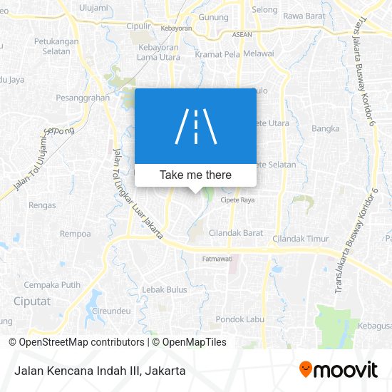 Jalan Kencana Indah III map