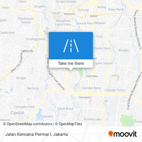Jalan Kencana Permai I map