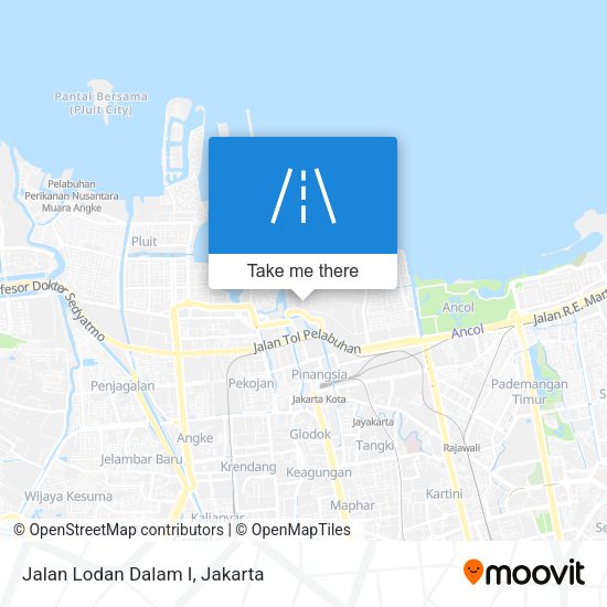 Jalan Lodan Dalam I map