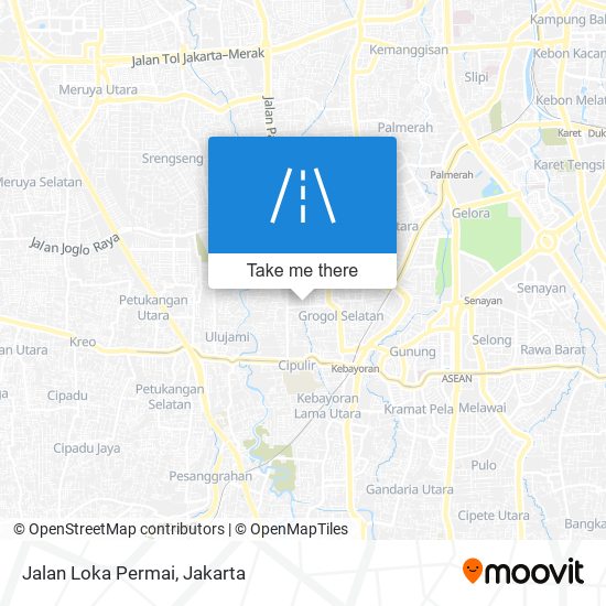 Jalan Loka Permai map