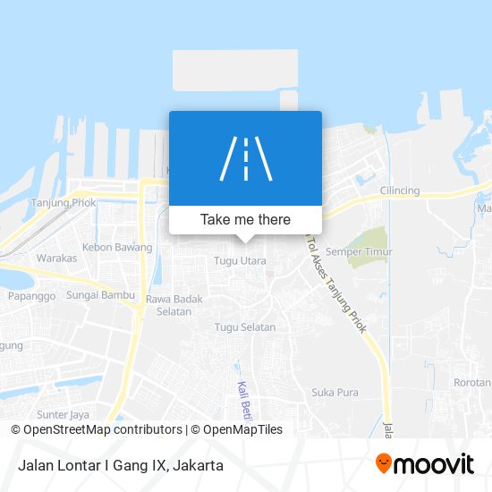 Jalan Lontar I Gang IX map