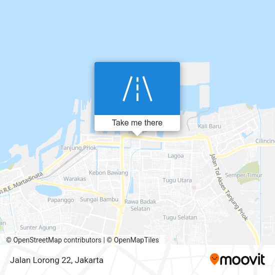 Jalan Lorong 22 map