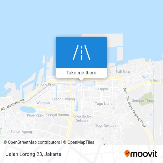 Jalan Lorong 23 map