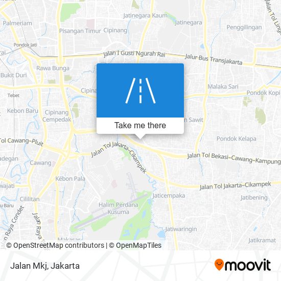 Jalan Mkj map