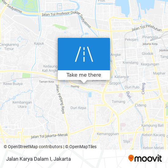 Jalan Karya Dalam I map