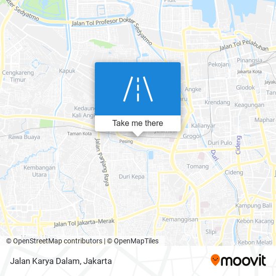 Jalan Karya Dalam map