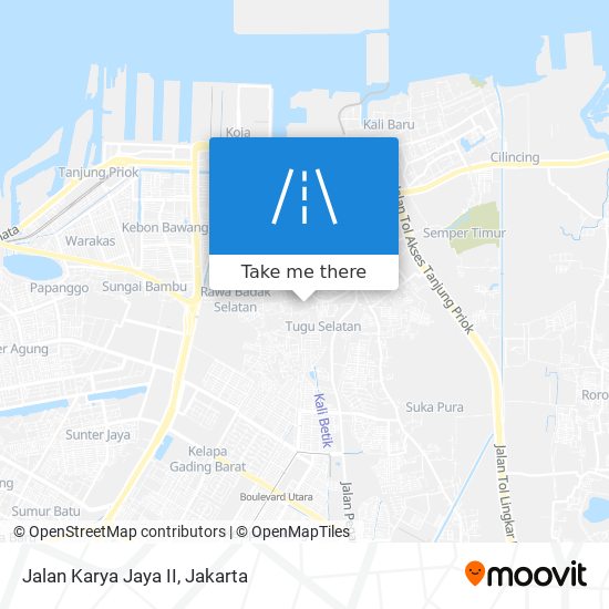 Jalan Karya Jaya II map