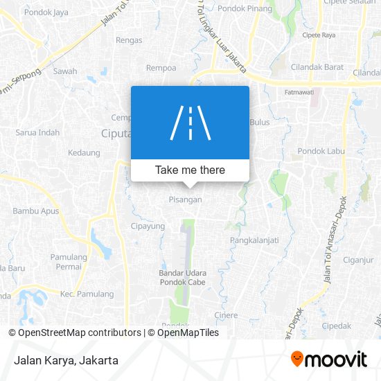 Jalan Karya map