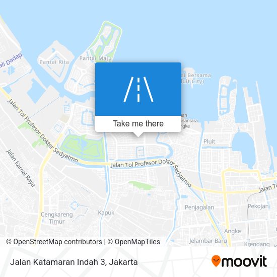 Jalan Katamaran Indah 3 map