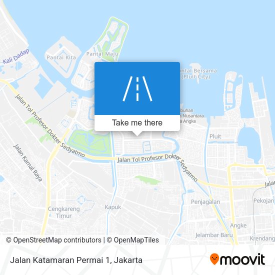 Jalan Katamaran Permai 1 map
