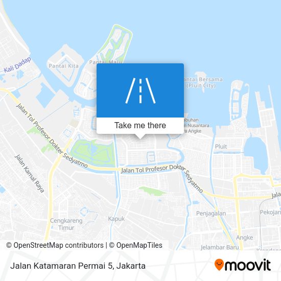 Jalan Katamaran Permai 5 map