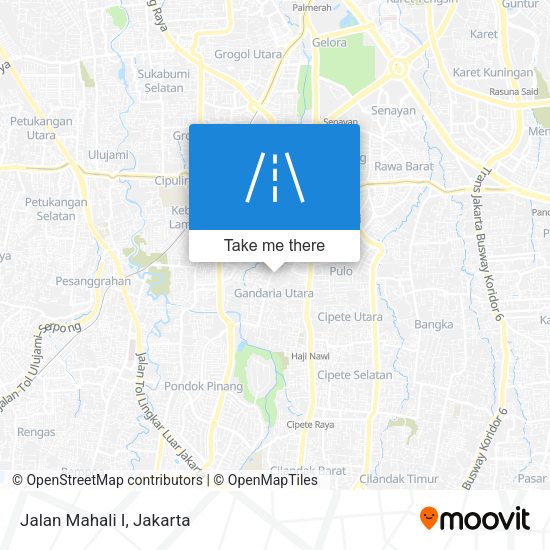 Jalan Mahali I map