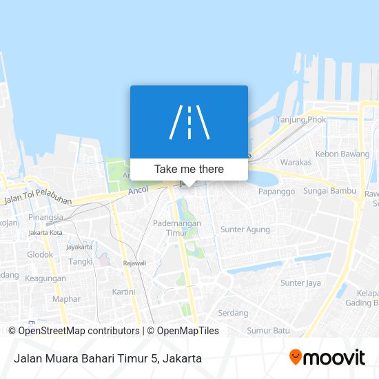 Jalan Muara Bahari Timur 5 map
