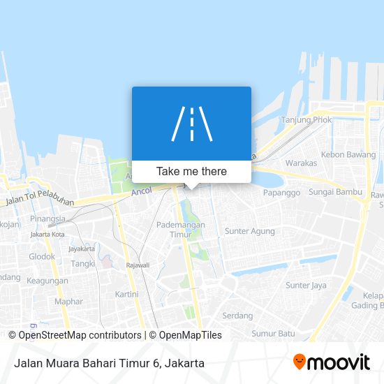 Jalan Muara Bahari Timur 6 map