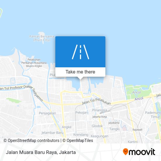 Jalan Muara Baru Raya map
