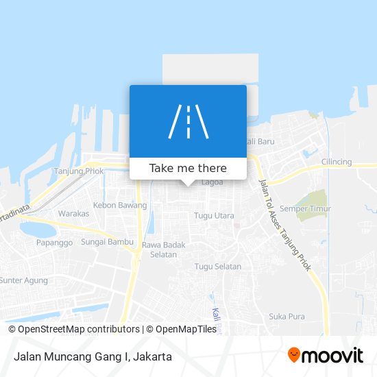 Jalan Muncang Gang I map